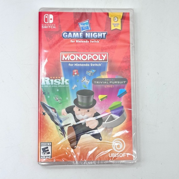 NEW Hasbro Game Night for Nintendo Switch - Picture 1 of 4